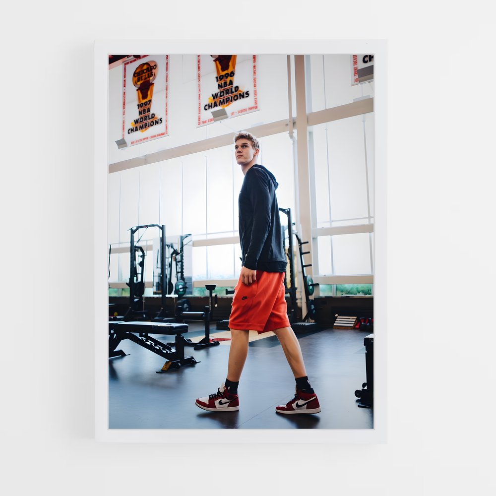 Poster Entraînement Intensif – affiche Basketball (vue 3)